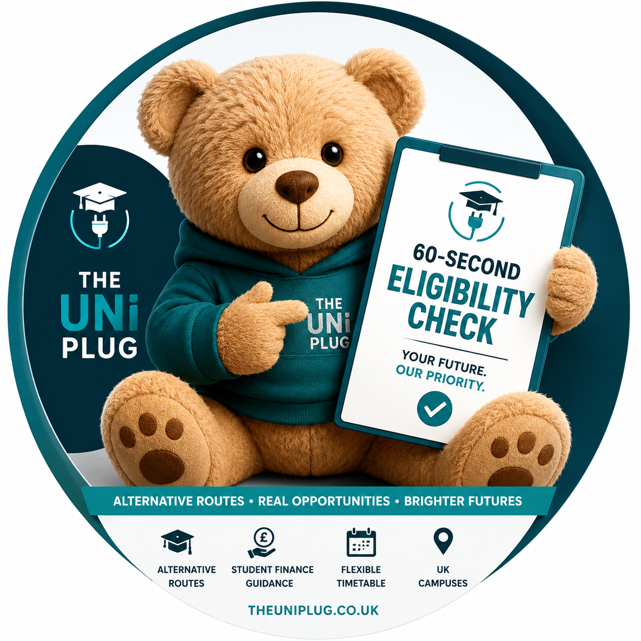 The Uni Plug mascot